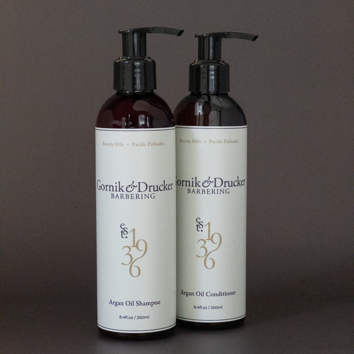 Gornik & Drucker Argan Oil Shampoo and Conditioner together