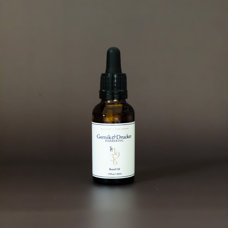 Gornik & Drucker Beard Oil and Shaving Gel set