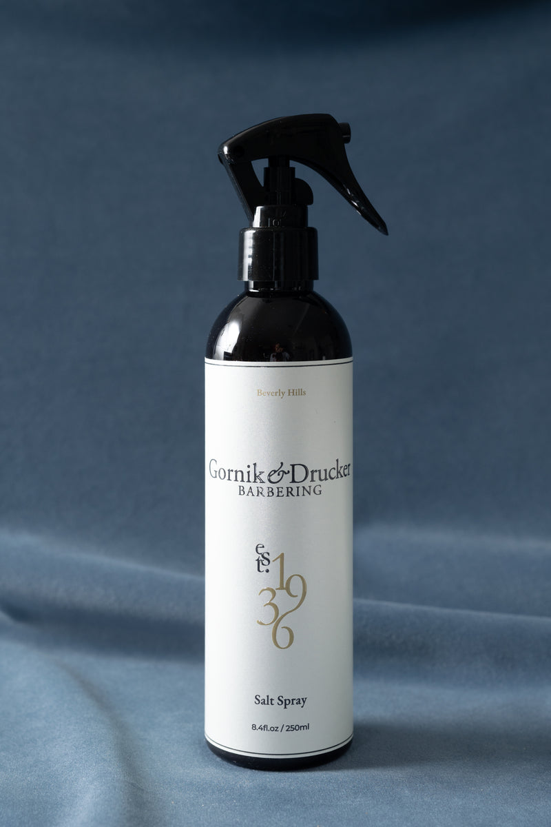 Gornik & Drucker Sea Salt Spray, trigger spray bottle, front label