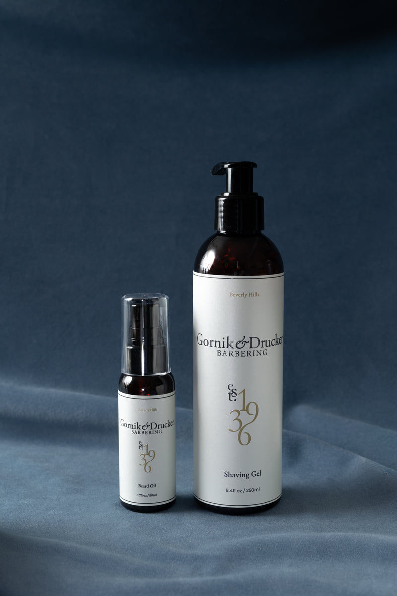 The Beard Set: Gornik & Drucker Beard Oil and Shaving Gel
