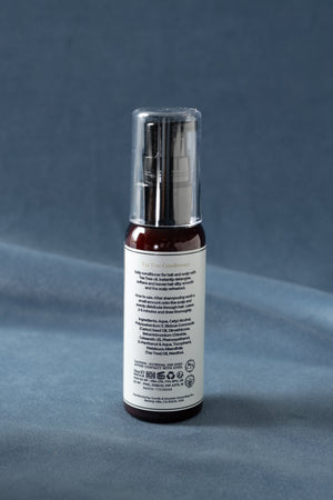 Back label of Tea Tree Conditioner, travel size, with directions and ingredients