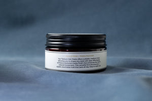 Back label of Gornik & Drucker Texture Paste with directions and ingredients