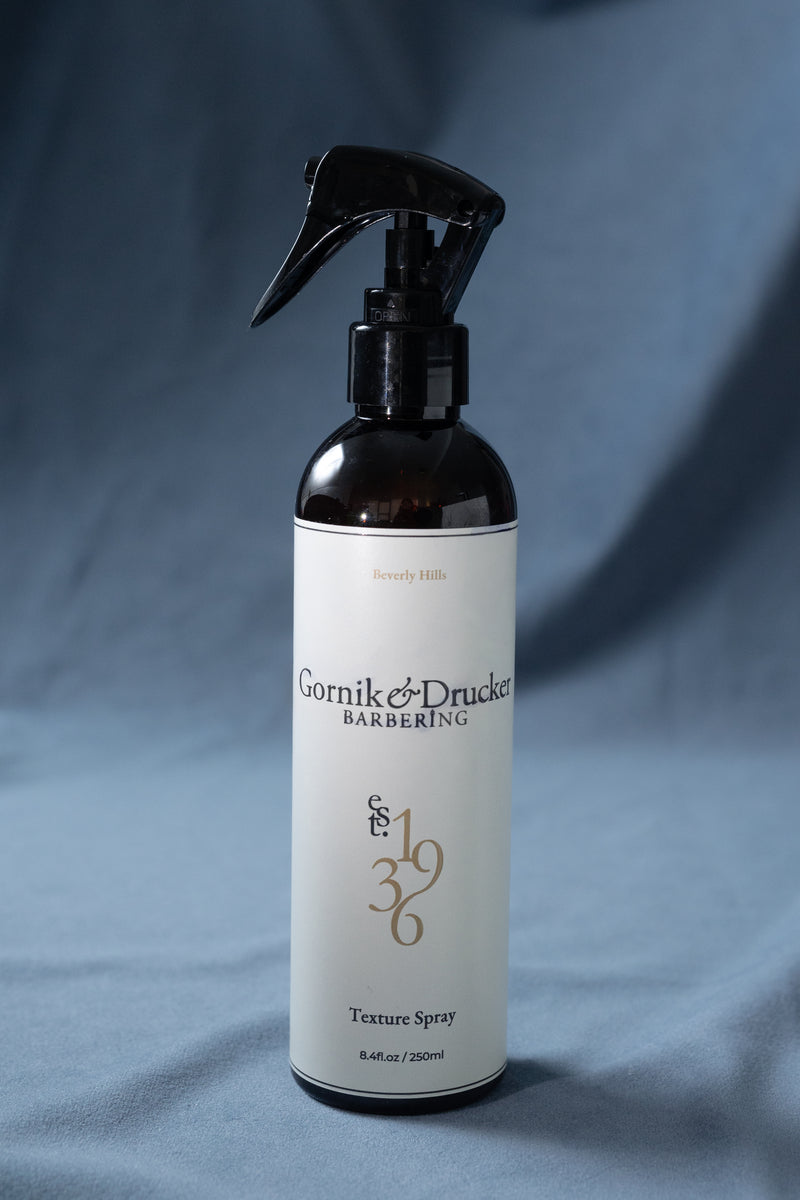 Gornik & Drucker Texture Spray, trigger spray bottle, front label