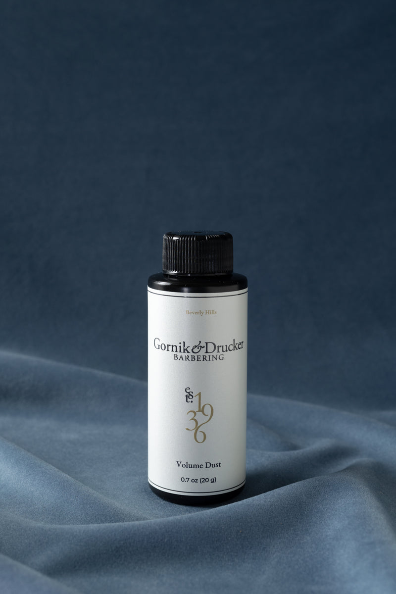 Gornik & Drucker Volumising Dust, front label